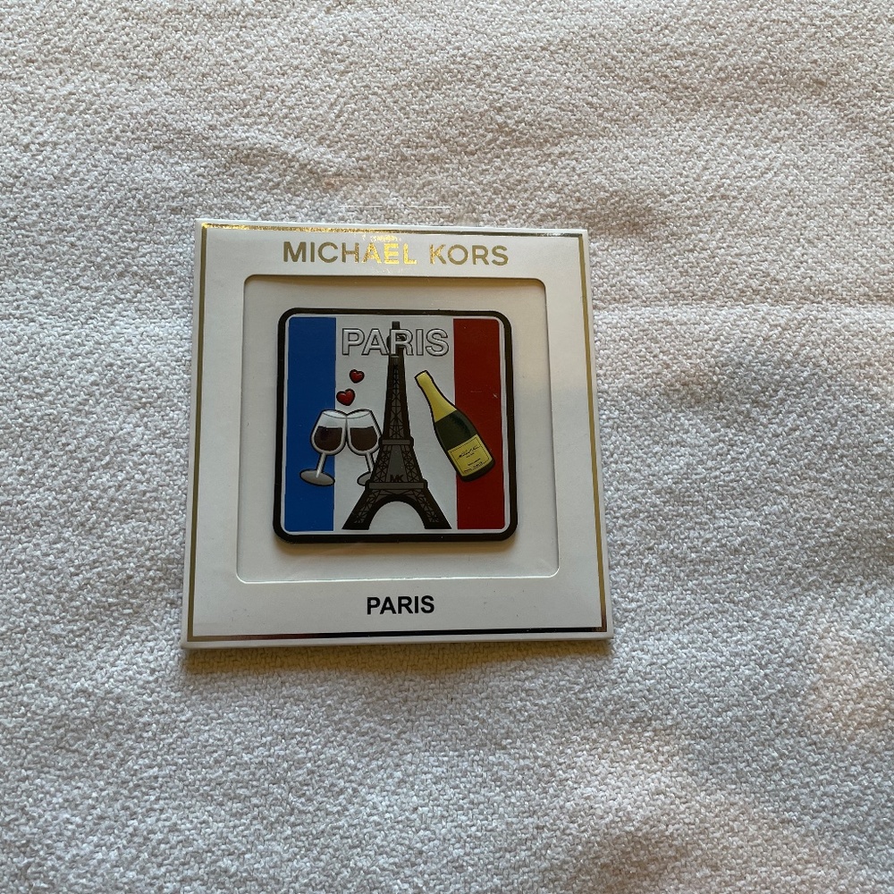 Michael Kors Leather Sticker "Paris" Eiffel Tower